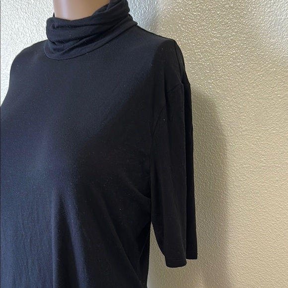 H&M Black 3/4 Sleeve Blouse - Picture 3 of 4